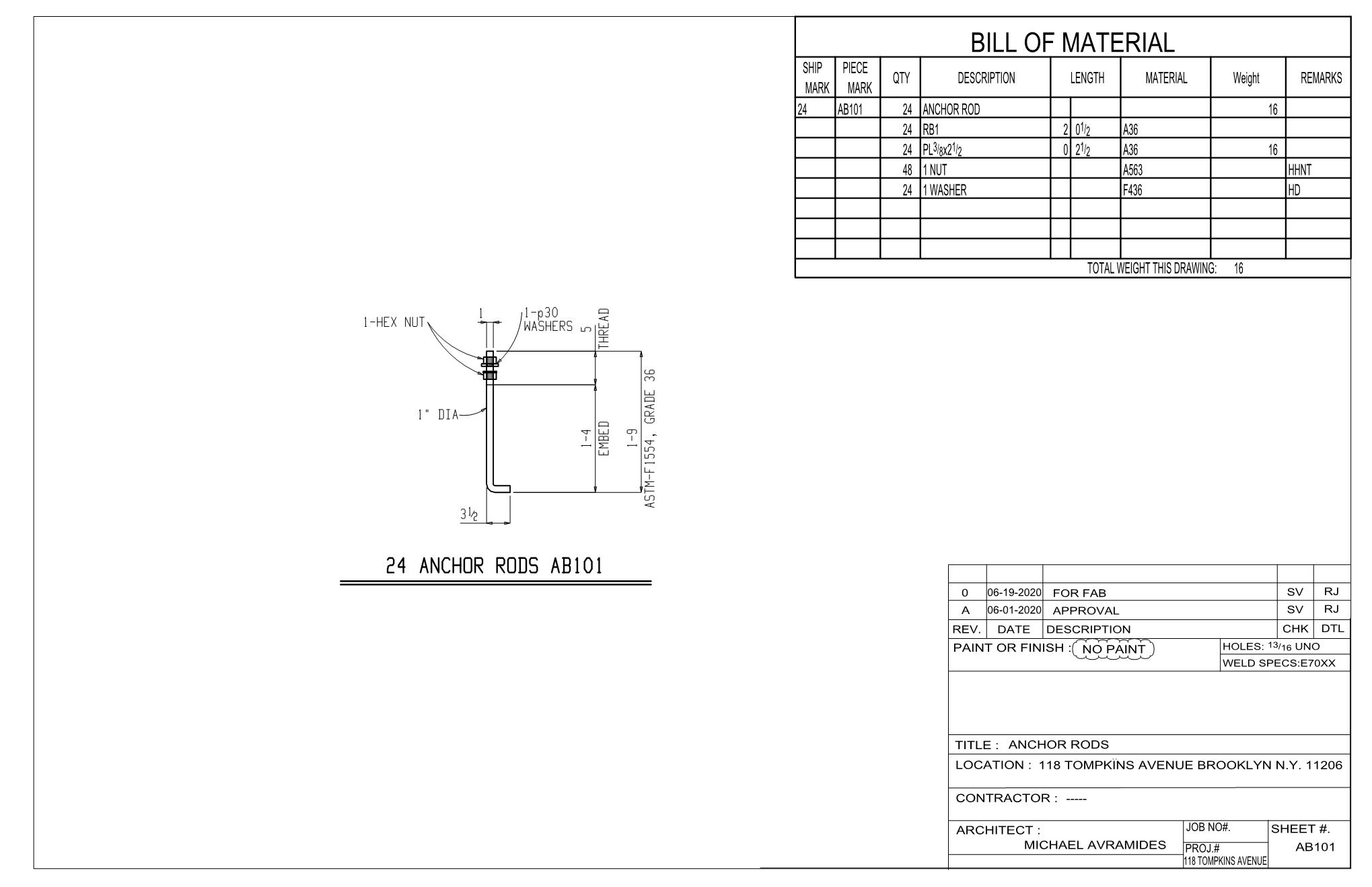 PE Stamping Coordination project example