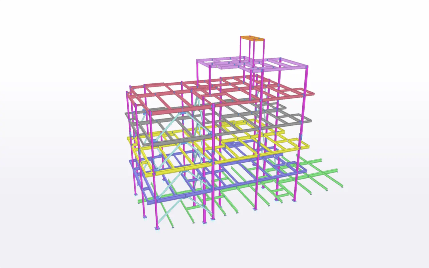 Tilden Avenue Midrise — detailing model