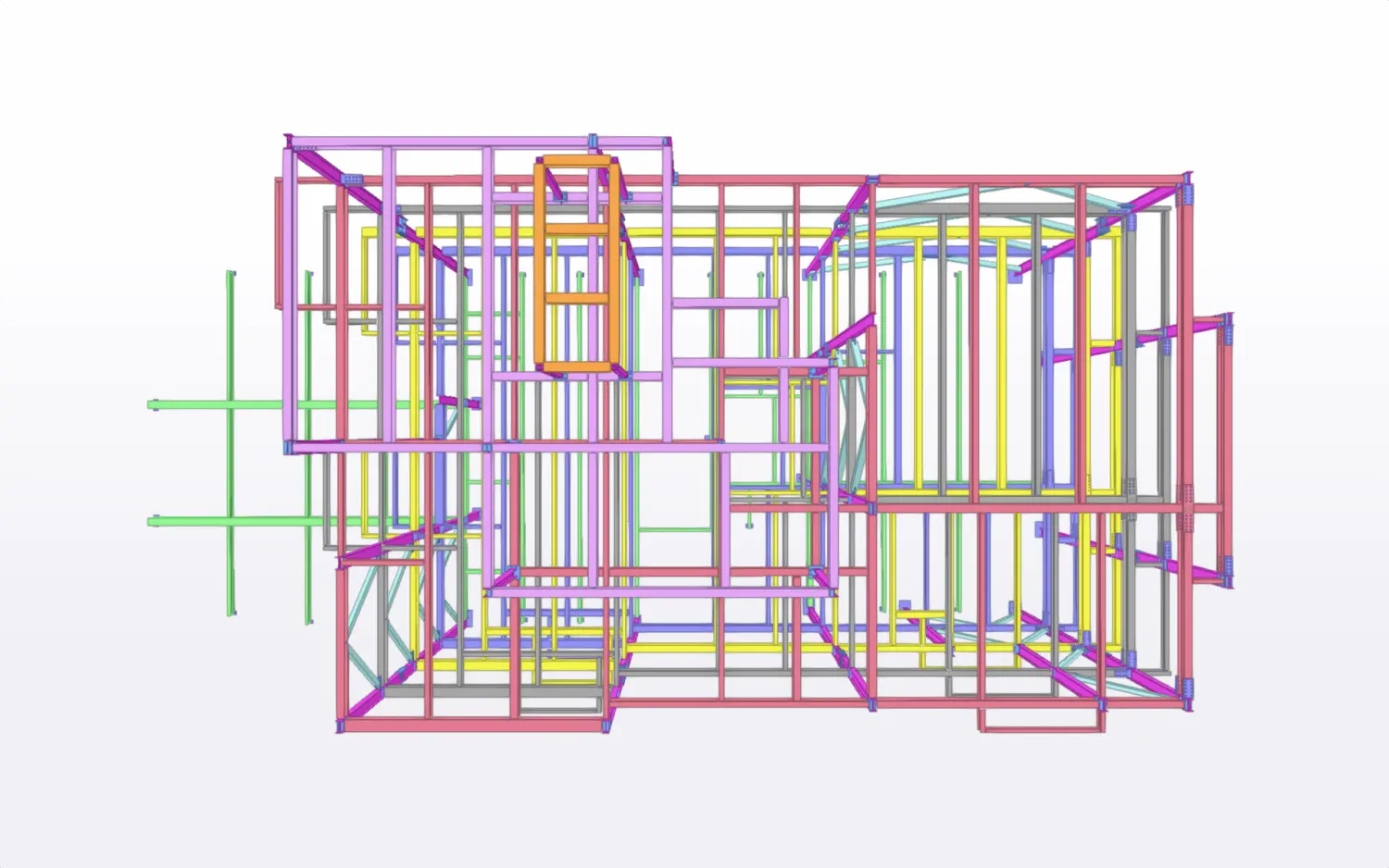 Tilden Avenue Midrise — model view 8